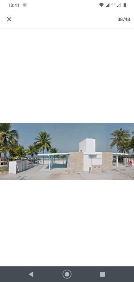 Ótima localização na praia da Enseada no Guarujá Appartamento Esterno foto