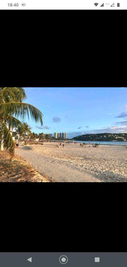 Ótima localização na praia da Enseada no Guarujá Appartamento Esterno foto